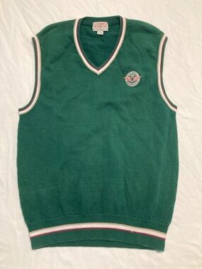 1998 US Open - The Olympic Club Slazenger Green V-Neck Sleeveless Sweater Vest